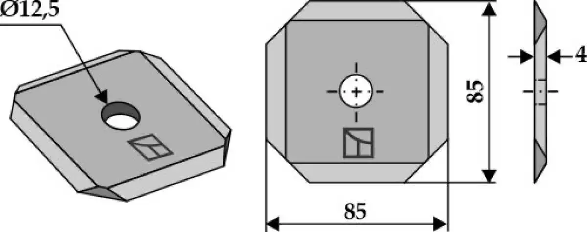 Futtermischwagenmesser